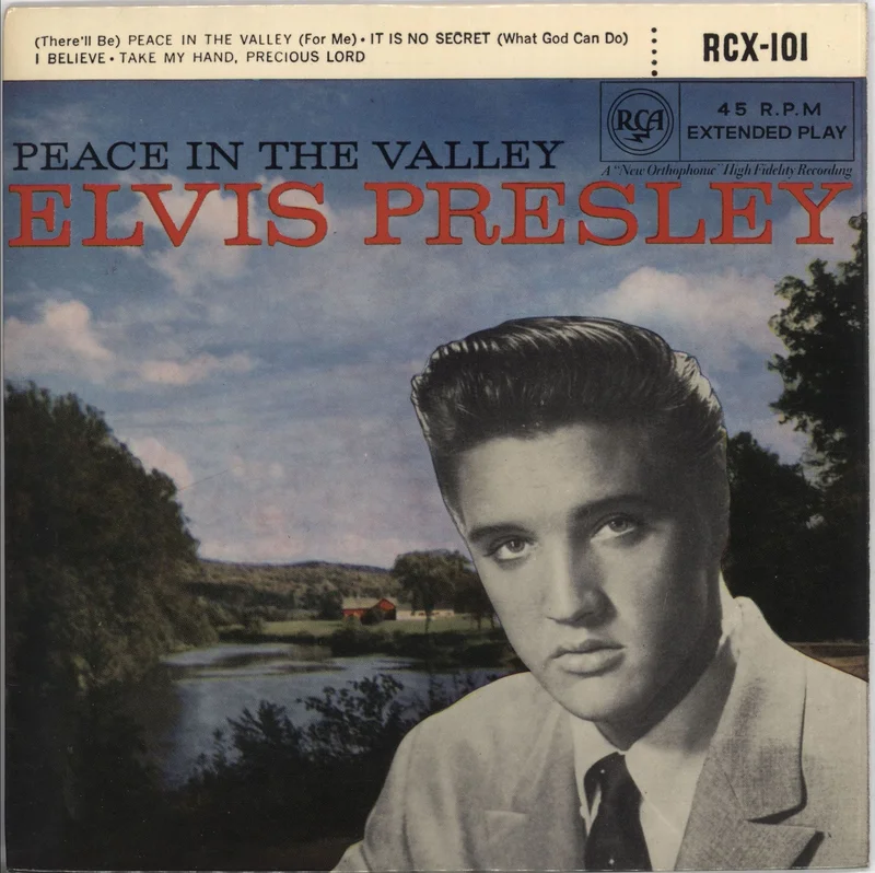 Elvis Presley Peace In The Valley - 7th UK 7" vinyl