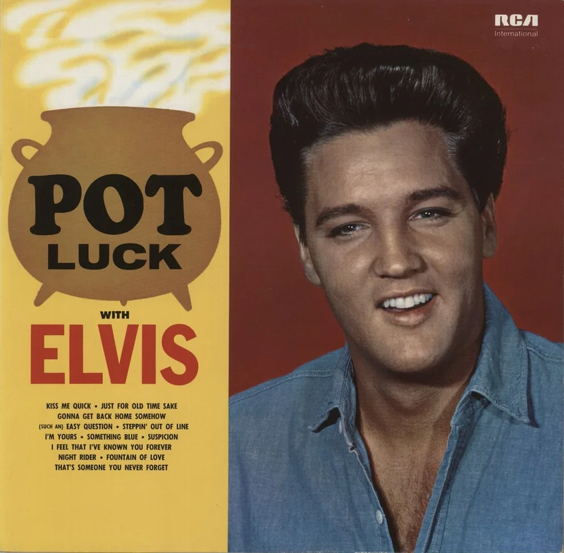 Elvis Presley Pot Luck German Vinyl LP