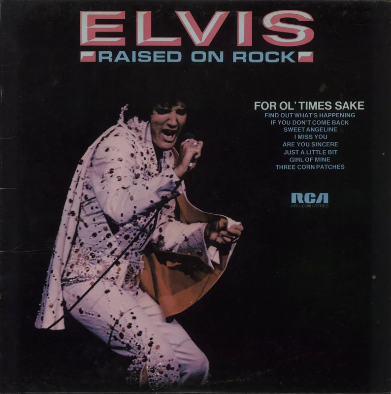 Elvis Presley Raised On Rock / For Ol' Times Sake Canadian Vinyl LP