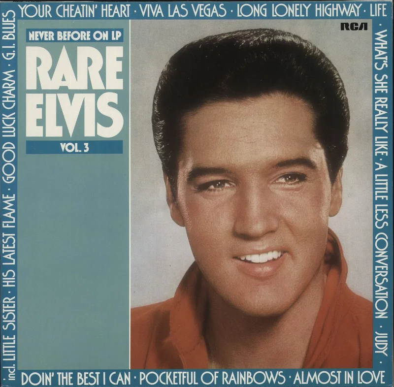 Elvis Presley Rare Elvis Volume 3 German Vinyl LP