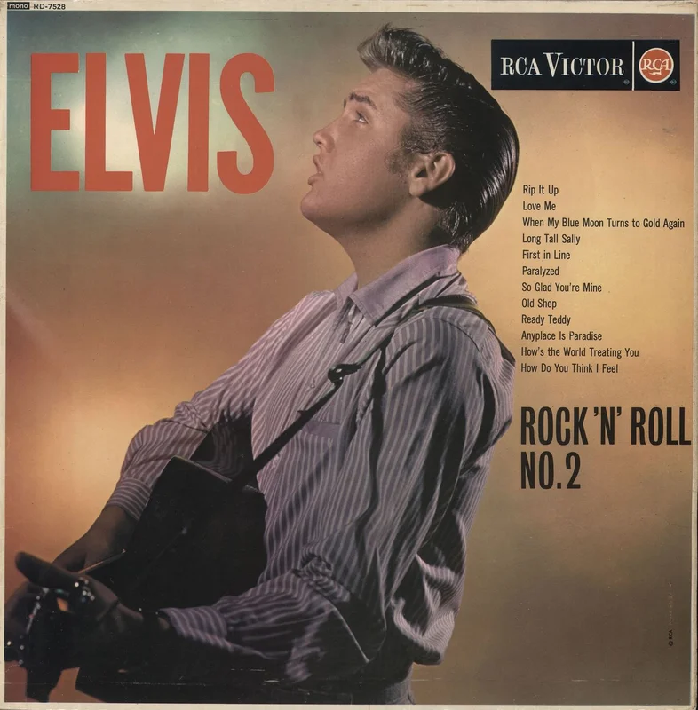 Elvis Presley Rock 'n' Roll No. 2 - 2nd - EX UK Vinyl LP