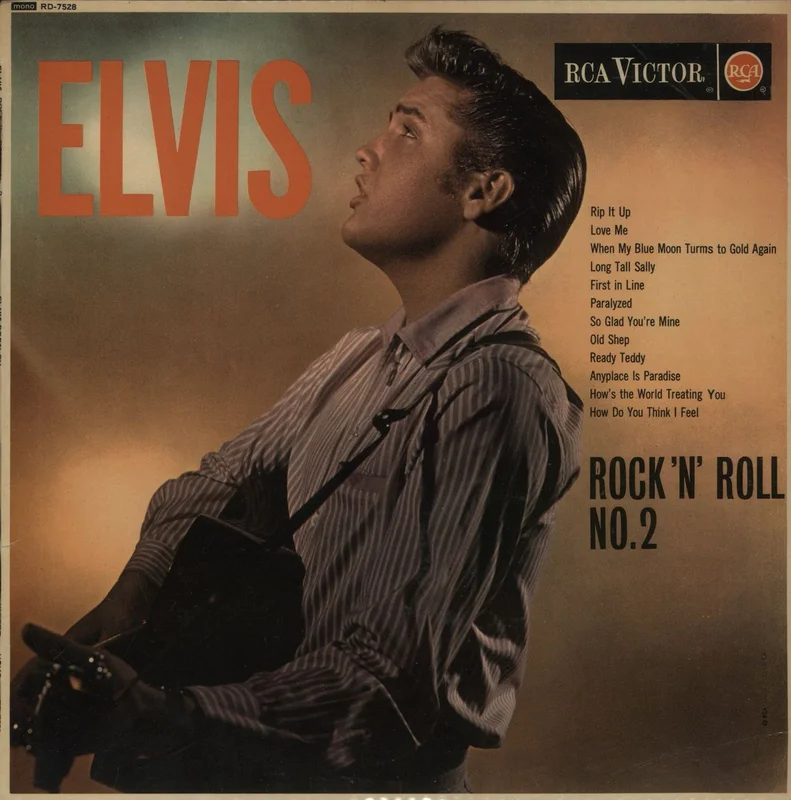 Elvis Presley Rock 'n' Roll No. 2 - 3rd UK Vinyl LP