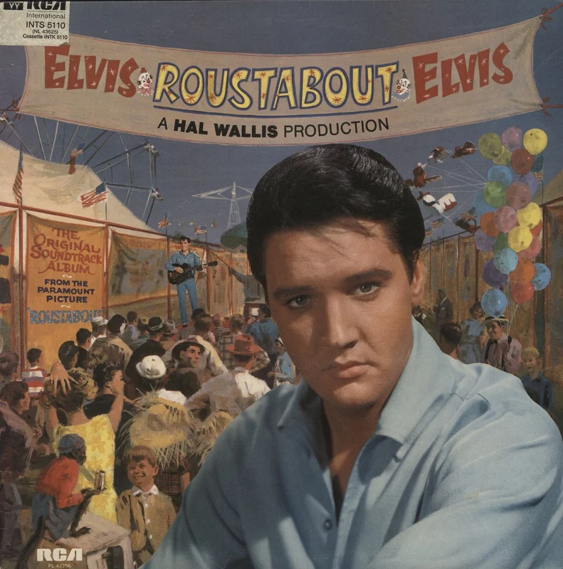 Elvis Presley Roustabout UK Vinyl LP