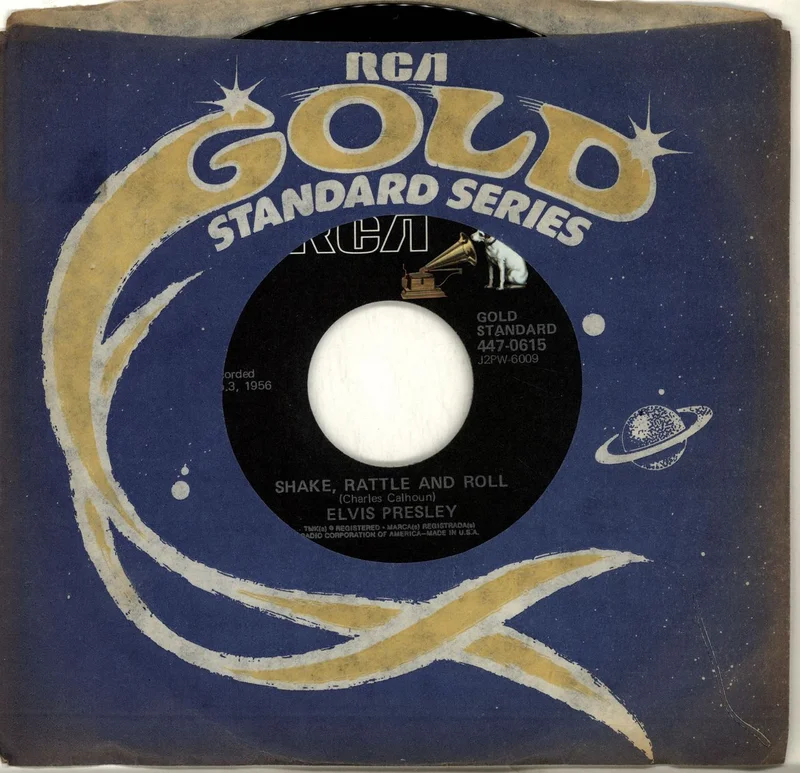Elvis Presley Shake, Rattle And Roll US 7" vinyl