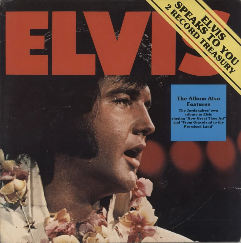 Elvis Presley Speaks To You - 2 Record Treasury US 2-LP vinyl set