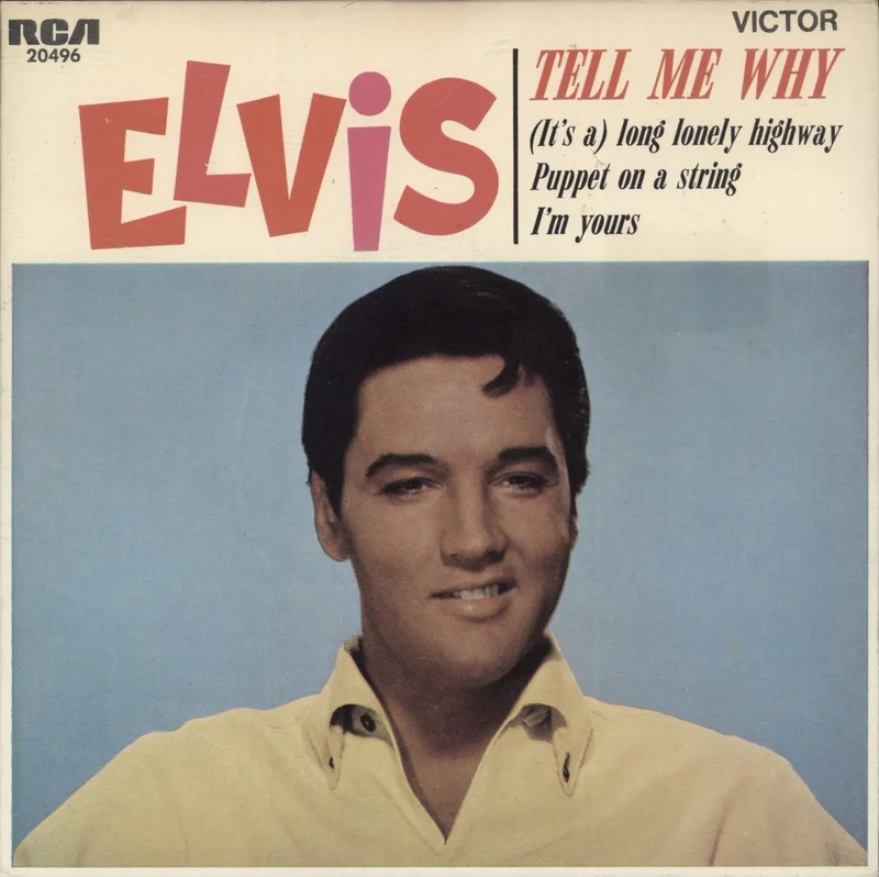 Elvis Presley Tell Me Why Australian 7" vinyl