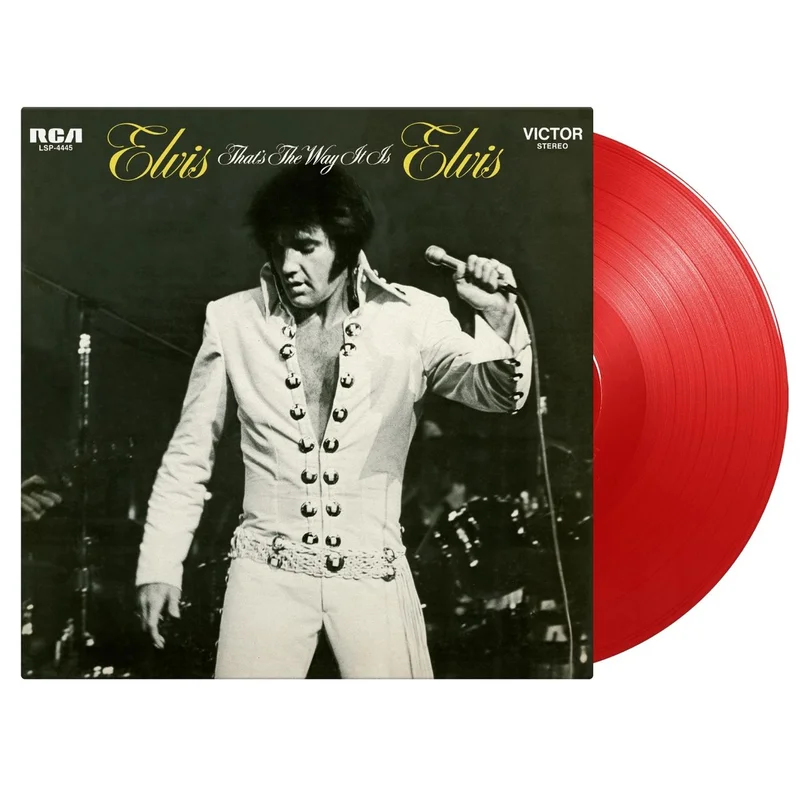 Elvis Presley That's The Way It Is - Red Vinyl 180 Gram - Numbered Edition UK Vinyl LP
