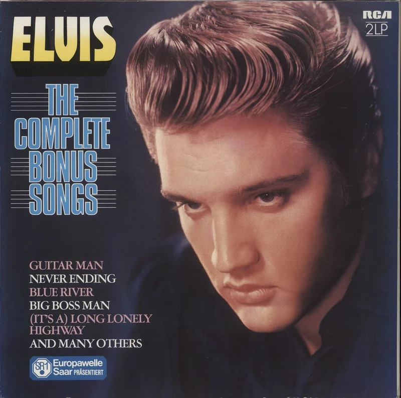 Elvis Presley The Complete Bonus Songs German 2-LP vinyl set