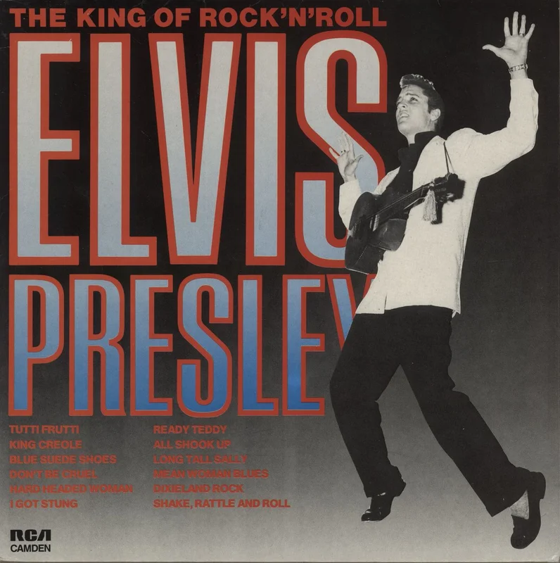 Elvis Presley The King Of Rock 'N' Roll Dutch Vinyl LP