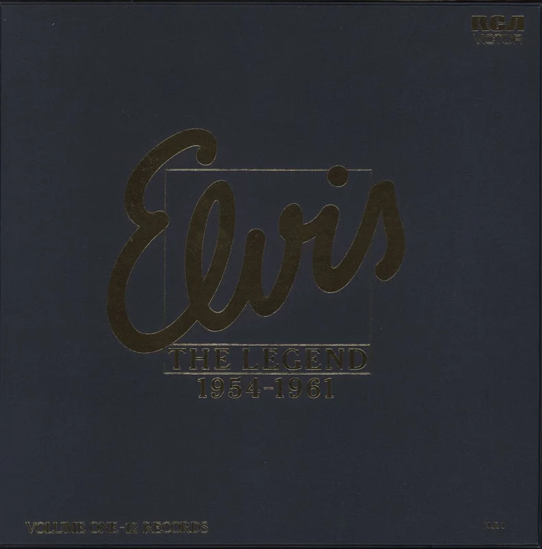 Elvis Presley The Legend 1954 - 1961 Australian Vinyl box set