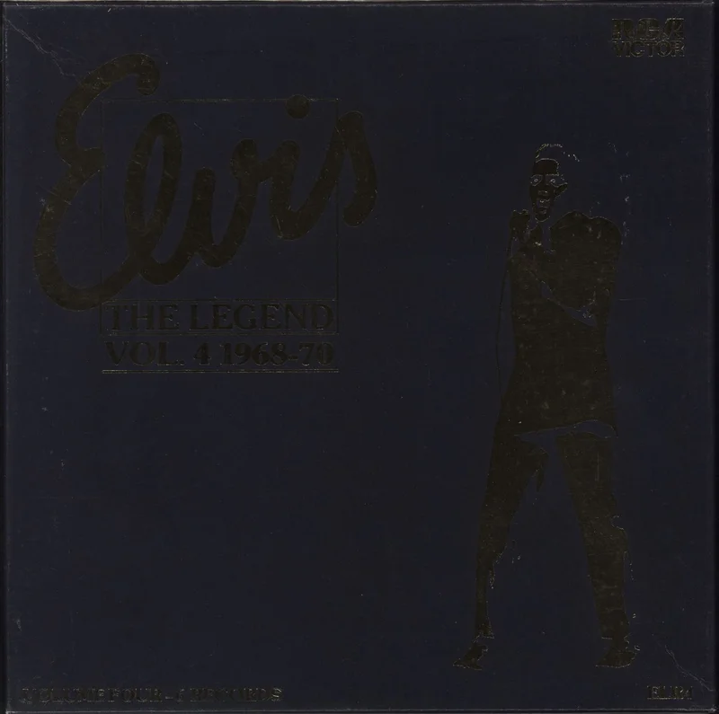 Elvis Presley The Legend Vol. 4 1968-70 Australian Vinyl box set