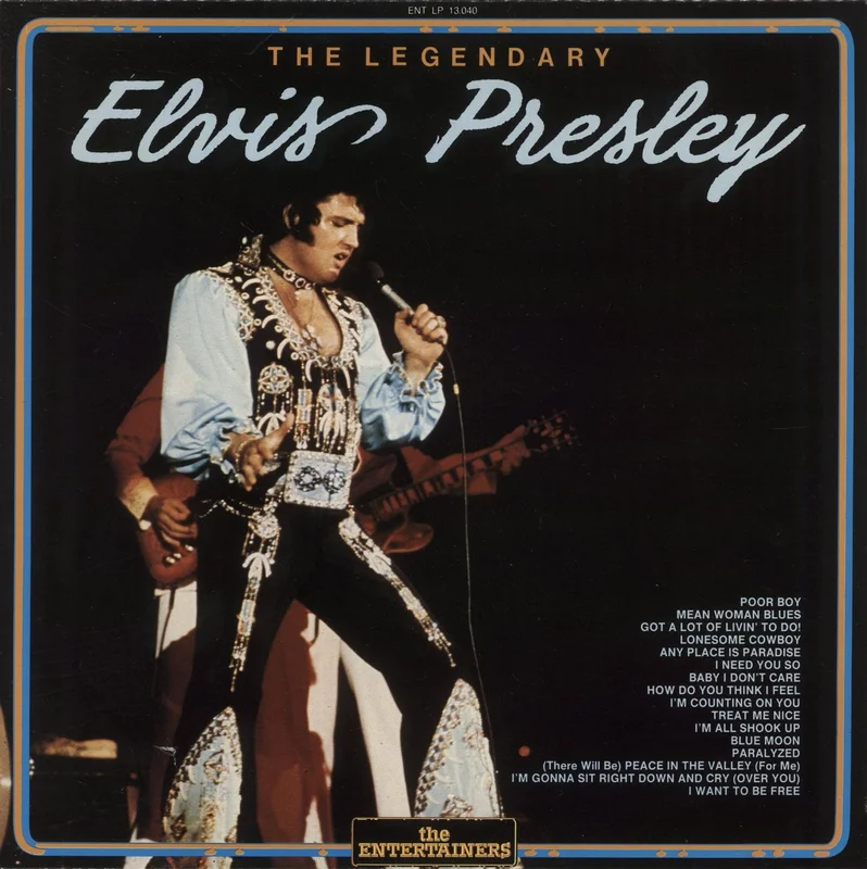 Elvis Presley The Legendary Elvis Presley Italian Vinyl LP