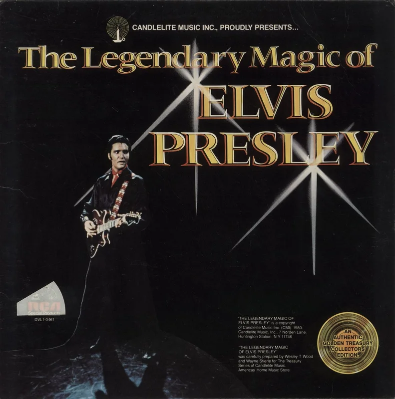 Elvis Presley The Legendary Magic Of Elvis Presley US Vinyl LP