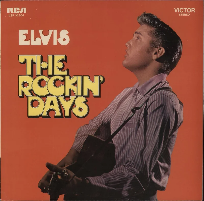 Elvis Presley The Rockin' Days Dutch Vinyl LP