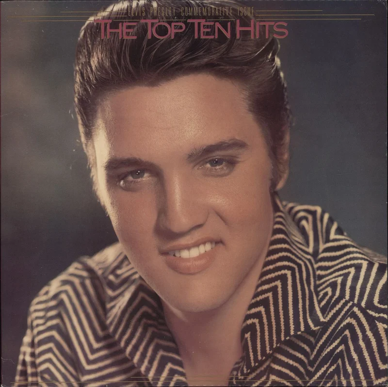 Elvis Presley The Top Ten Hits US 2-LP vinyl set