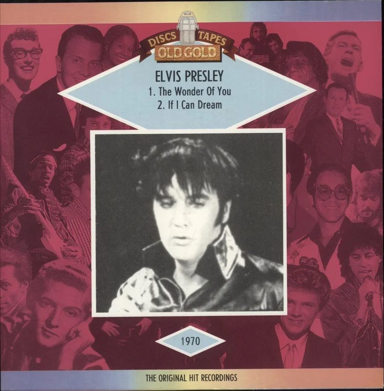 Elvis Presley The Wonder Of You UK 7" vinyl