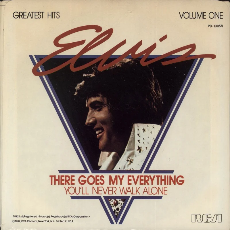 Elvis Presley There Goes My Everything US 7" vinyl