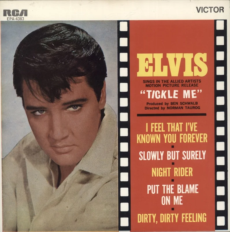Elvis Presley Tickle Me Australian 7" vinyl