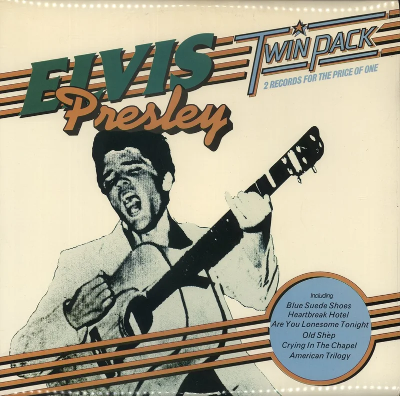 Elvis Presley Twin Pack UK 2-LP vinyl set