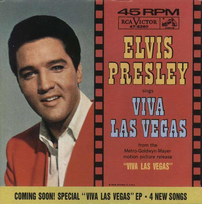 Elvis Presley Viva Las Vegas US 7" vinyl