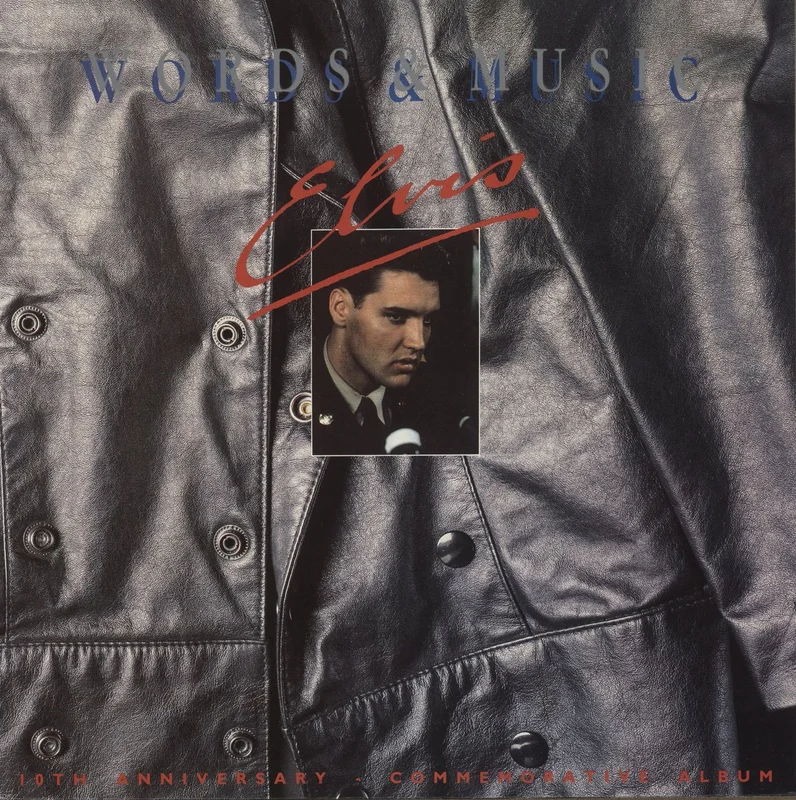 Elvis Presley Words & Music Australian Vinyl LP