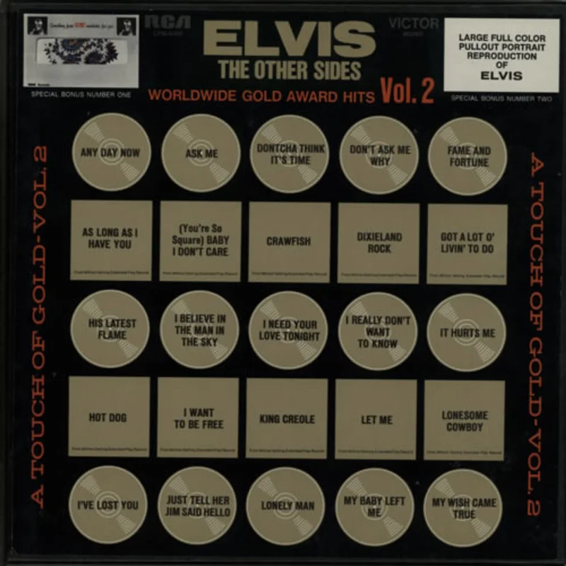 Elvis Presley Worldwide Gold Award Hits - Vol. 2 - Complete US Vinyl box set