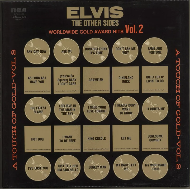 Elvis Presley Worldwide Gold Award Hits - Vol. 2 UK Vinyl box set