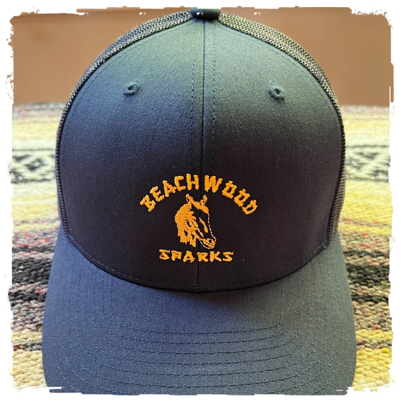 Embroidered Horsey Cap