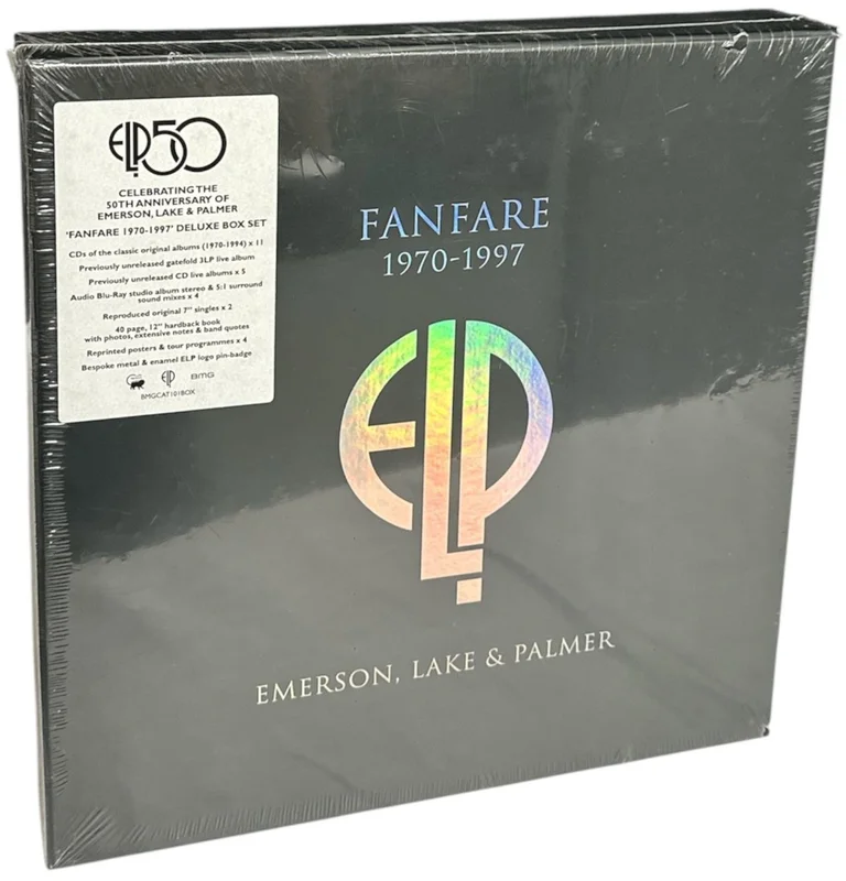 Emerson Lake & Palmer Fanfare 1970 - 1997 - Sealed UK Vinyl box set