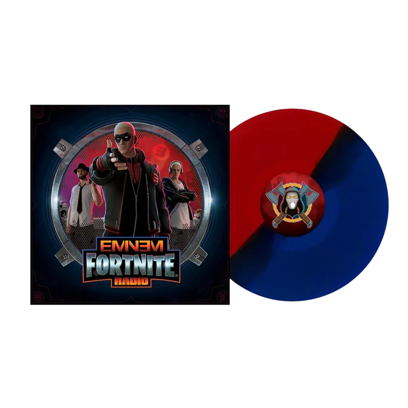 Eminem x Fortnite Radio: Limited Red/Black/Blue Vinyl LP