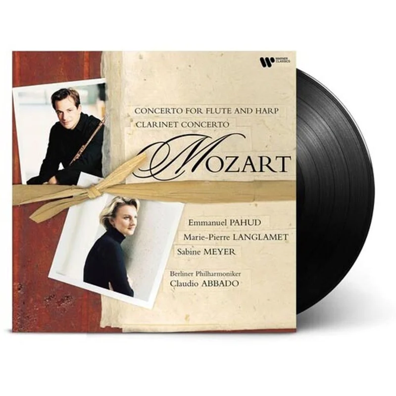 Emmanuel Pahud, Sabine Meyer & Claudio Abbado - Mozart: Concerto for Flute and Harp & Clarinet Concerto - LP