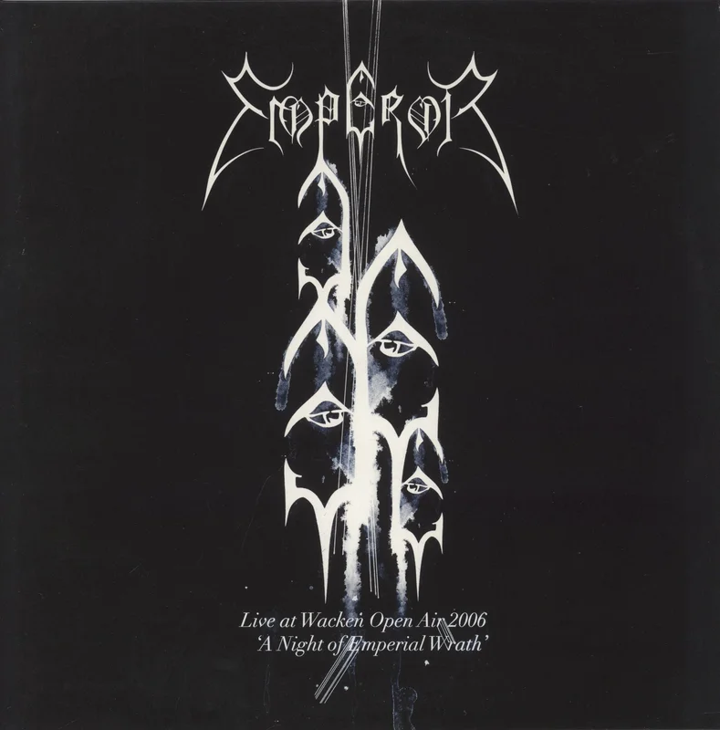 Emperor Live At Wacken Open Air 2006 - "A Night Of Emperial Wrath" - 180 Gram Vinyl - VG UK 2-LP vinyl set