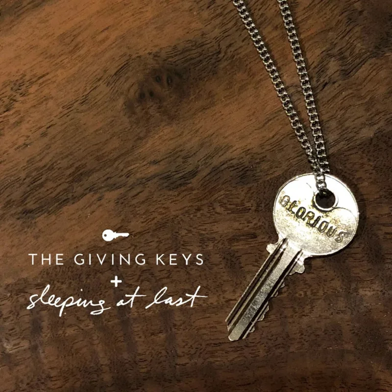 Enneagram 4 "Glorious" Key Necklace