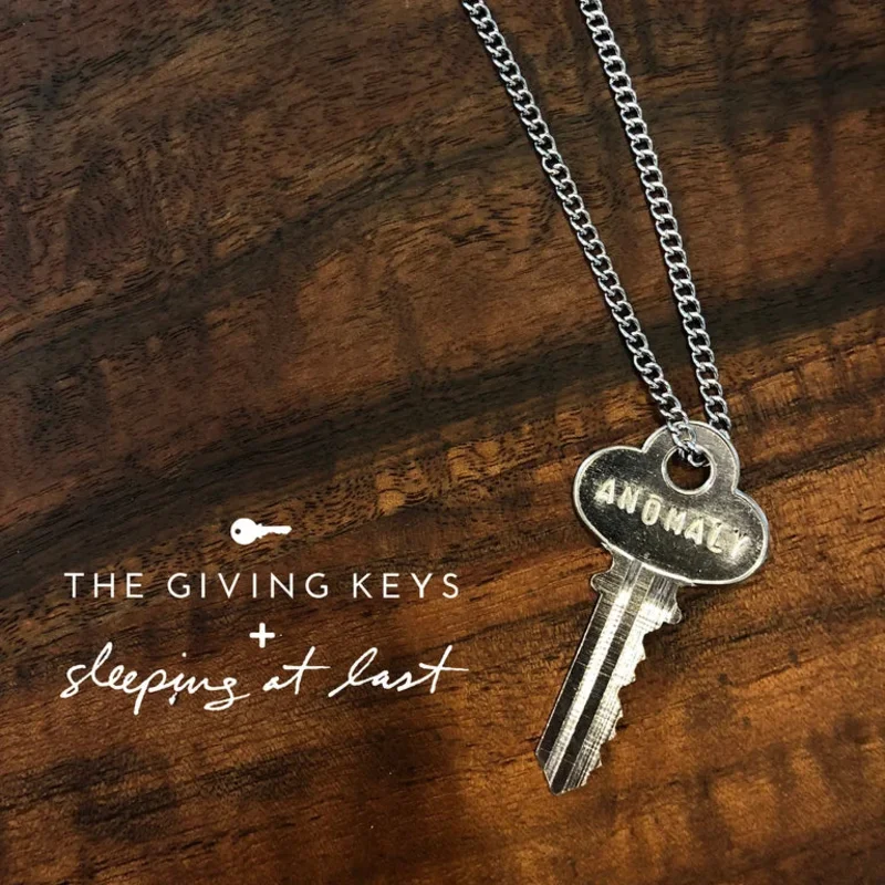 Enneagram 5 "Anomaly" Key Necklace