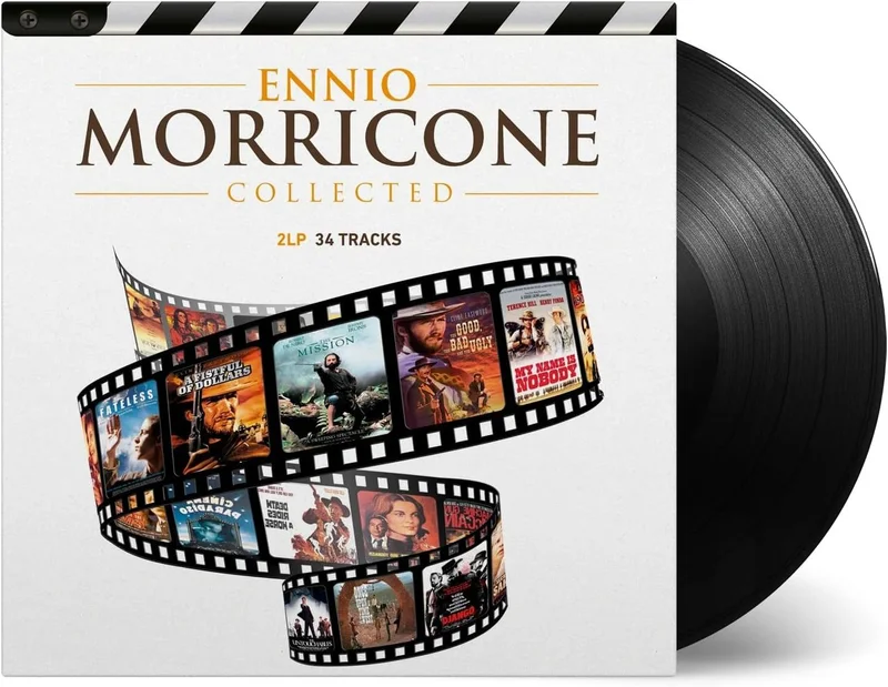 Ennio Morricone Collected - 180 Gram Black Vinyl UK 2-LP vinyl set