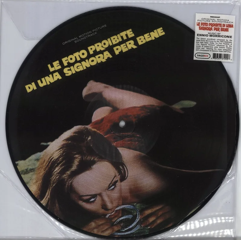 Ennio Morricone Le Foto Proibite Di Una Signora Per Bene - Picture Disc Italian Picture disc LP