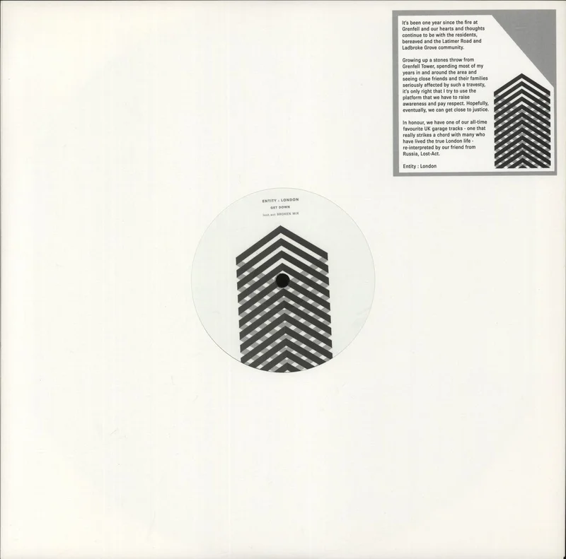 Entity : London Get Down [Lost.Act Edit] UK 12" vinyl