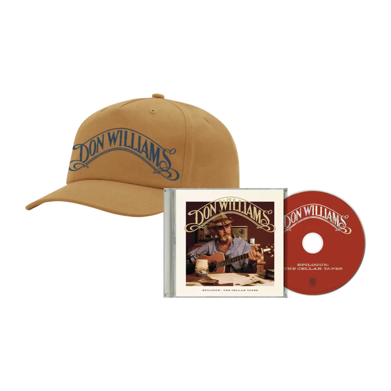 Epilogue: The Cellar Tapes (CD) + Don Williams Chainstitch Hat Bundle