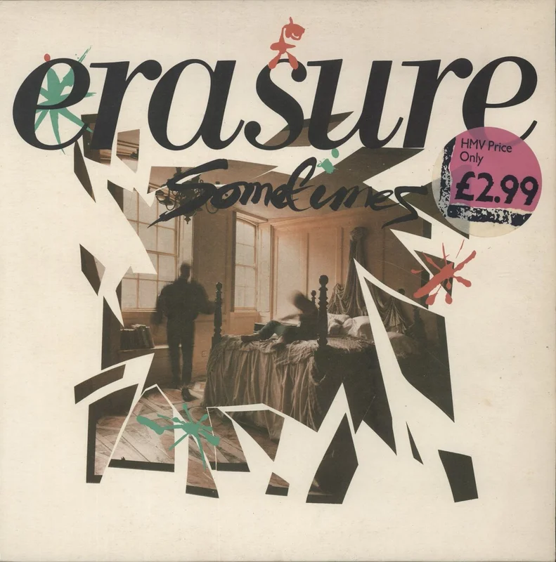 Erasure Sometimes UK 12" vinyl