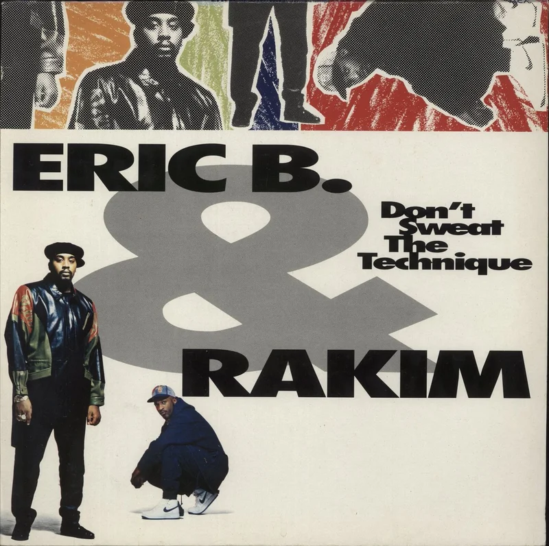 Eric B & Rakim Don't Sweat The Technique German Vinyl LP