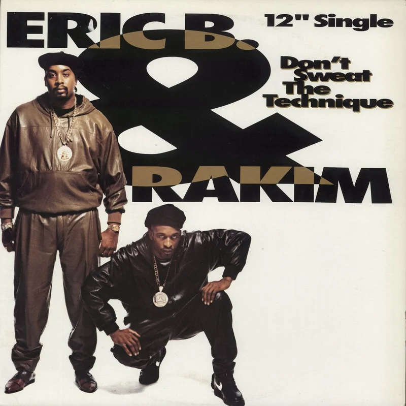Eric B & Rakim Don't Sweat The Technique US 12" vinyl