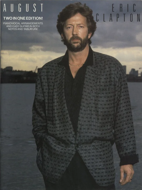 Eric Clapton August UK Book