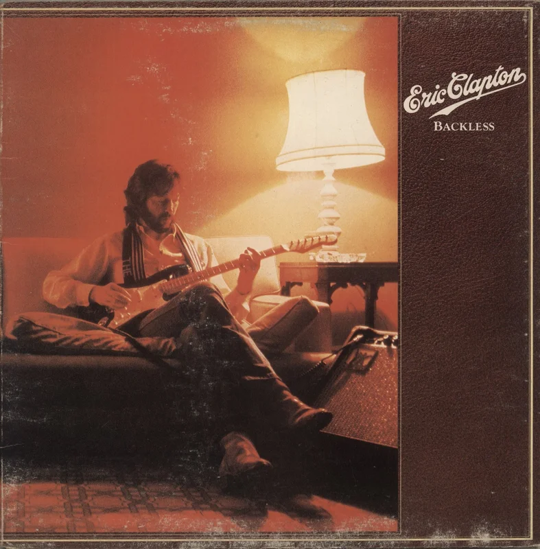 Eric Clapton Backless New Zealand Vinyl LP