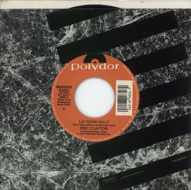 Eric Clapton Cocaine US 7" vinyl