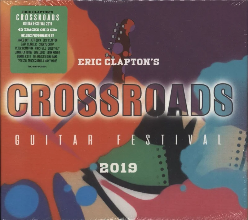 Eric Clapton Crossroads Guitar Festival 2019 - Sealed German 3-CD set