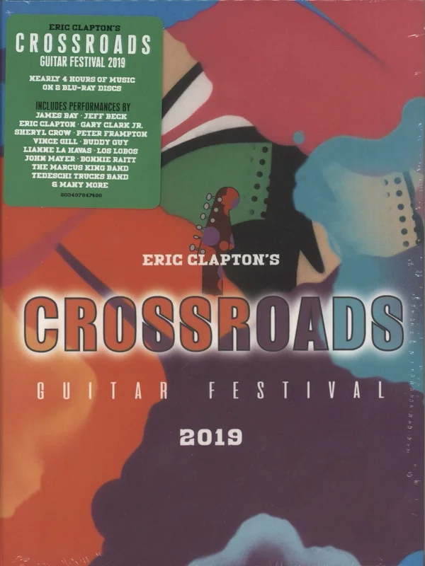 Eric Clapton Crossroads Guitar Festival 2019 - Sealed German Blu Ray