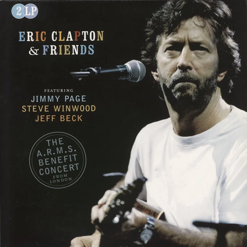Eric Clapton The A.R.M.S. Benefit Concert - EX Dutch 2-LP vinyl set