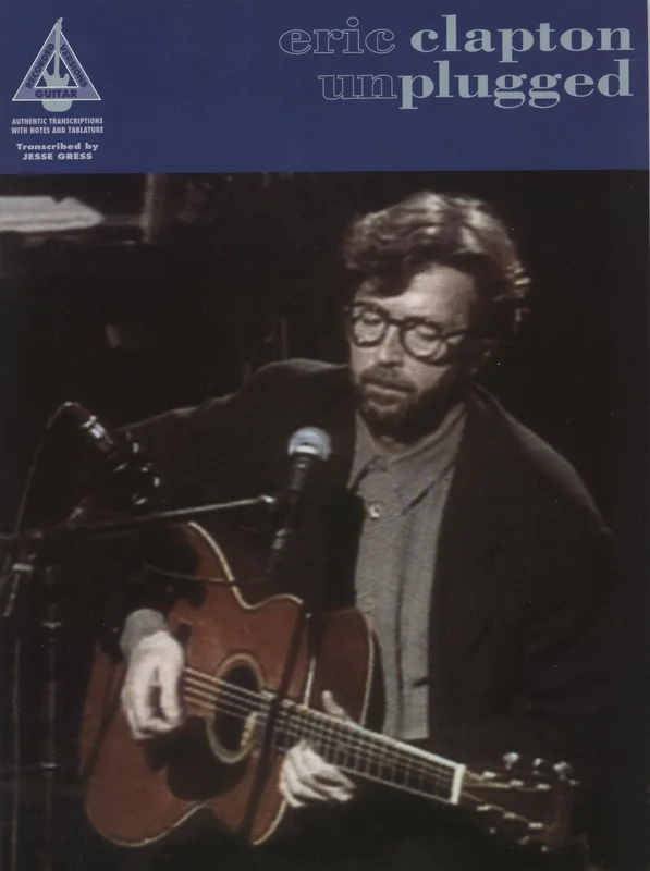 Eric Clapton Unplugged UK Book
