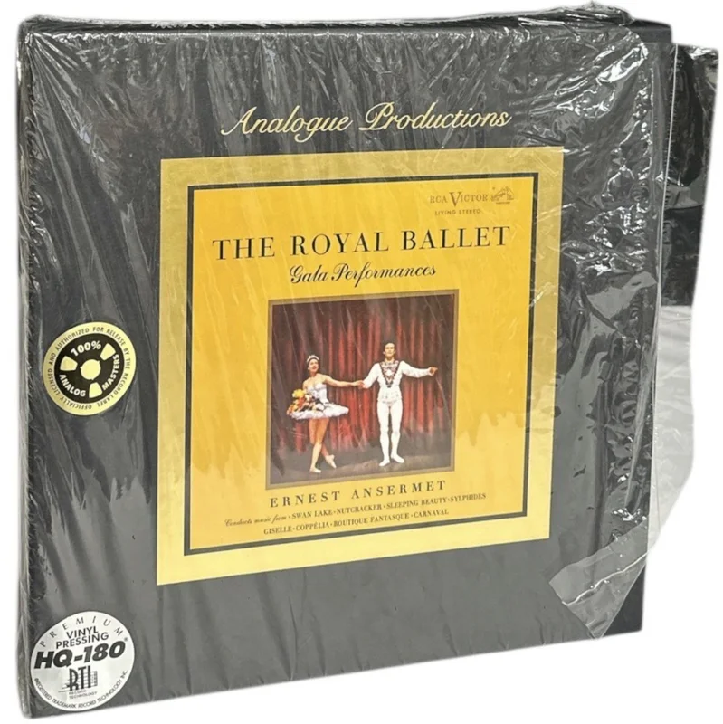 Ernest Ansermet The Royal Ballet - Gala Performances - 180 Gram 45RPM US 5-LP vinyl set
