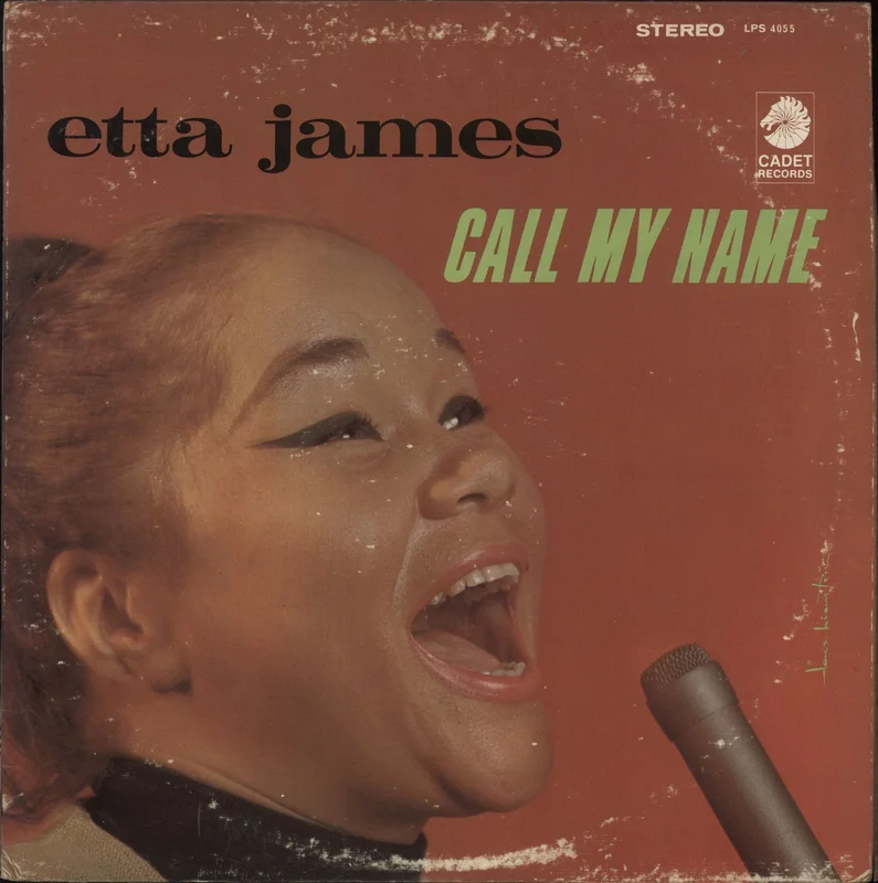 Etta James Call My Name - 1st US Vinyl LP
